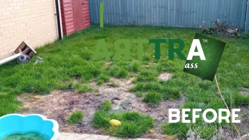 Artificial Grass Cambridge Before