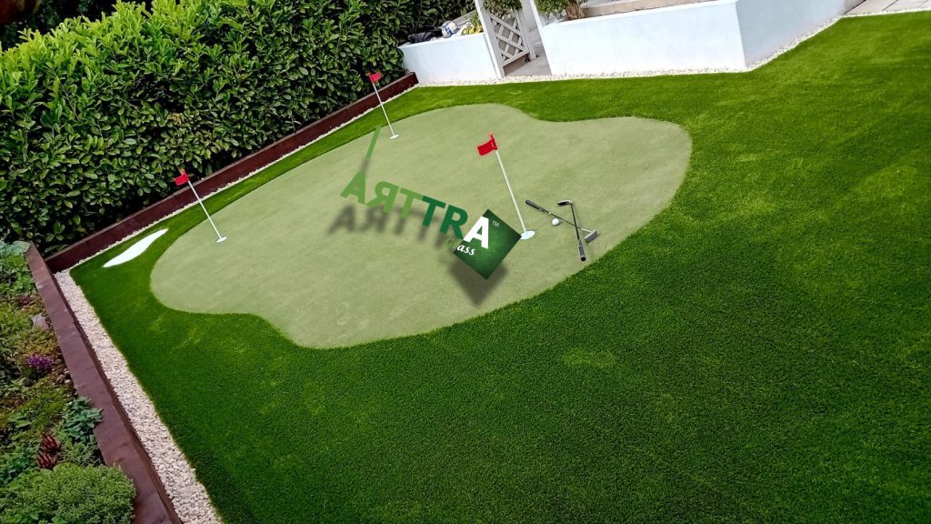 Artificial Grass Putting Green Installation