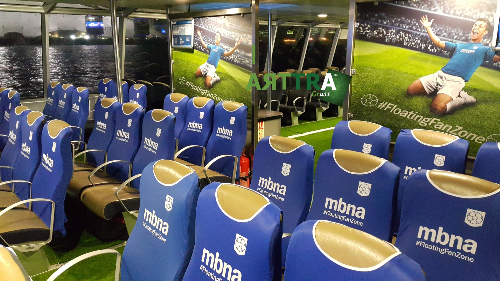 ARTTRAGrass Artificial Grass Boat