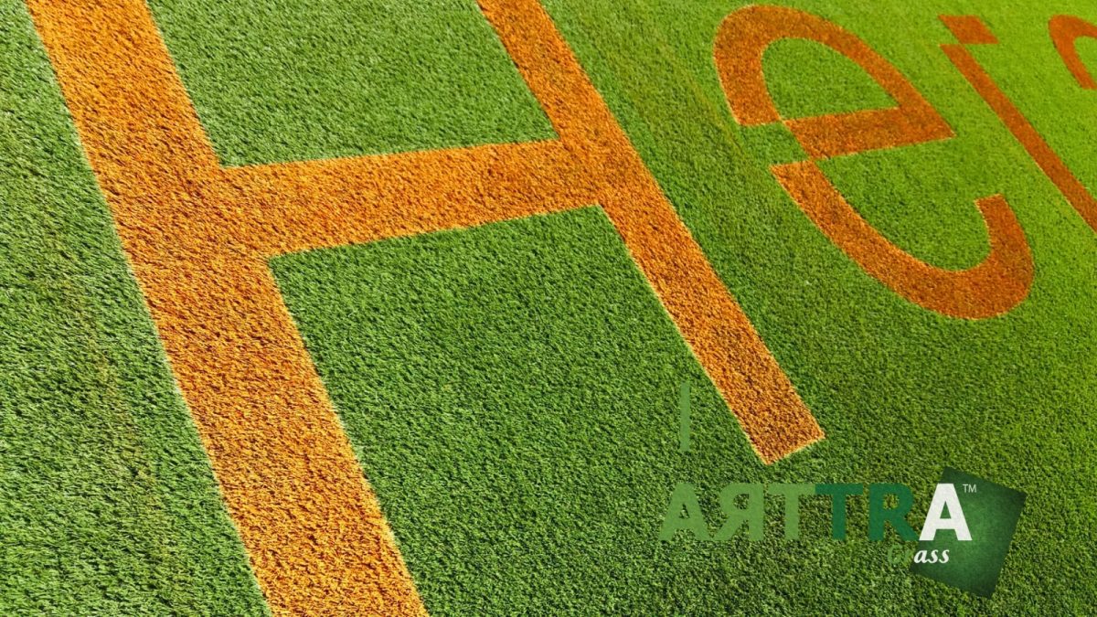 Branded Artificial Grass Here East