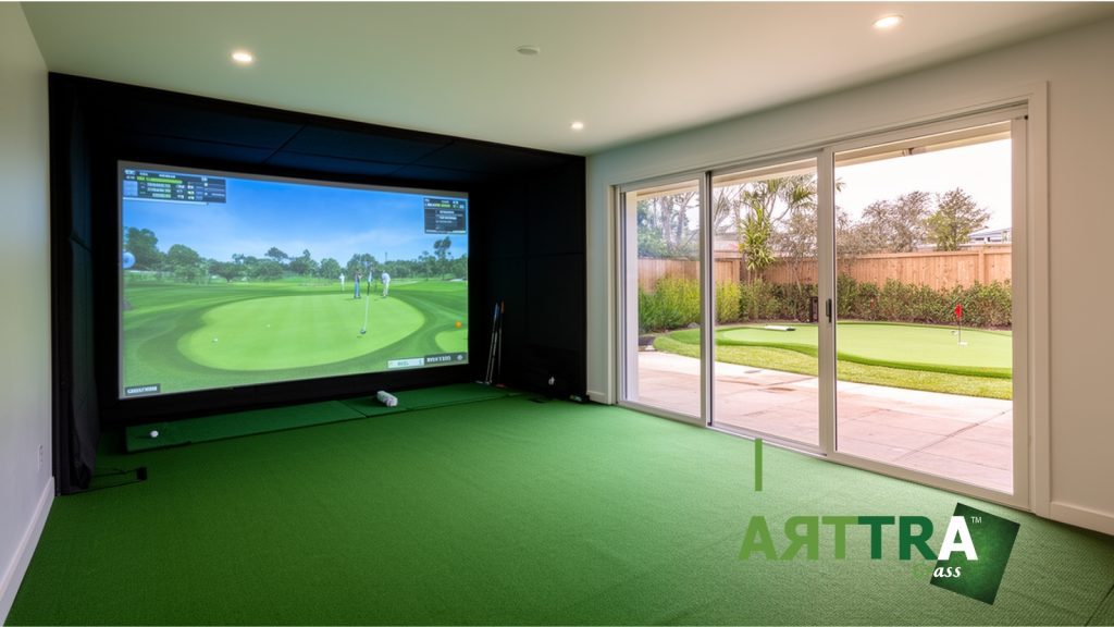 Luxury Home Golf Simulator