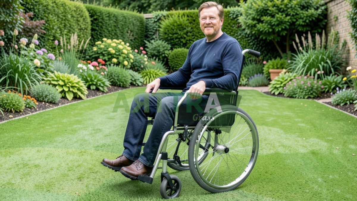 Wheelchair Friendly Artificial Grass