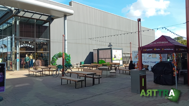 ARTTRAGrass Rushden Lakes Shopping Before